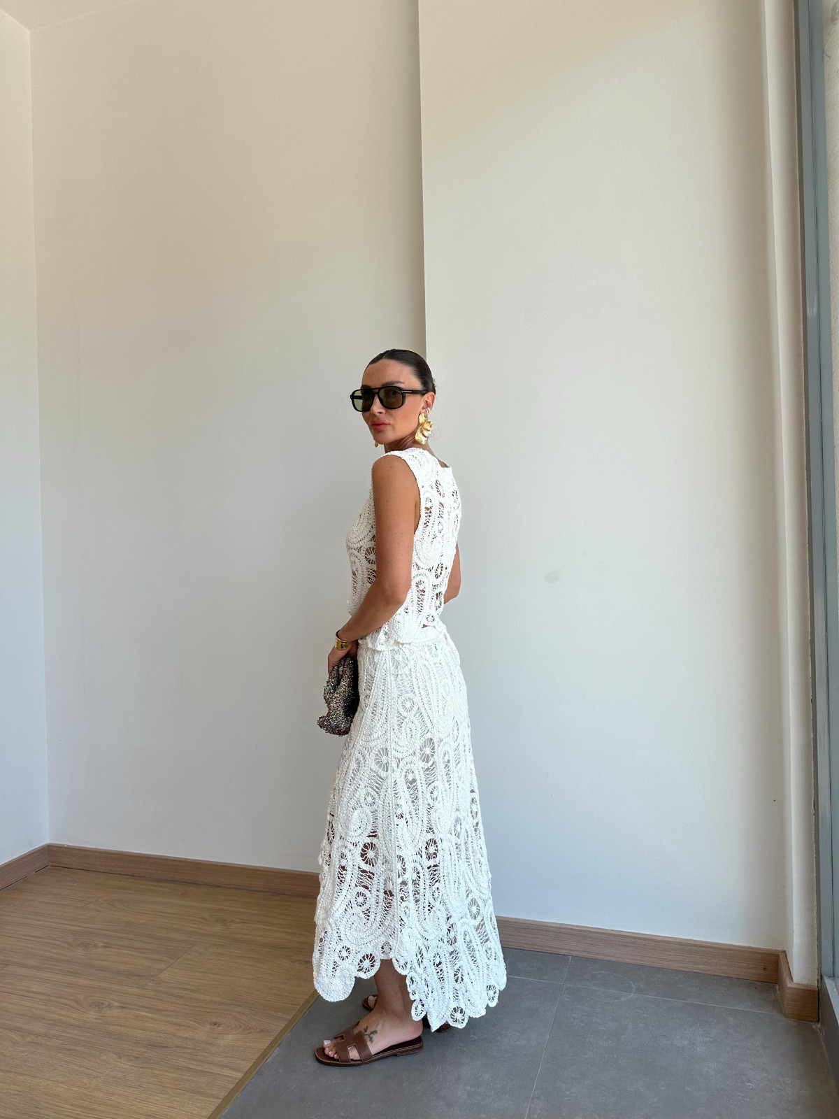 Crochet White Set