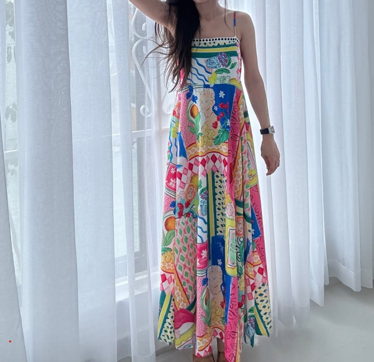 Summer Printed Maxi Dress