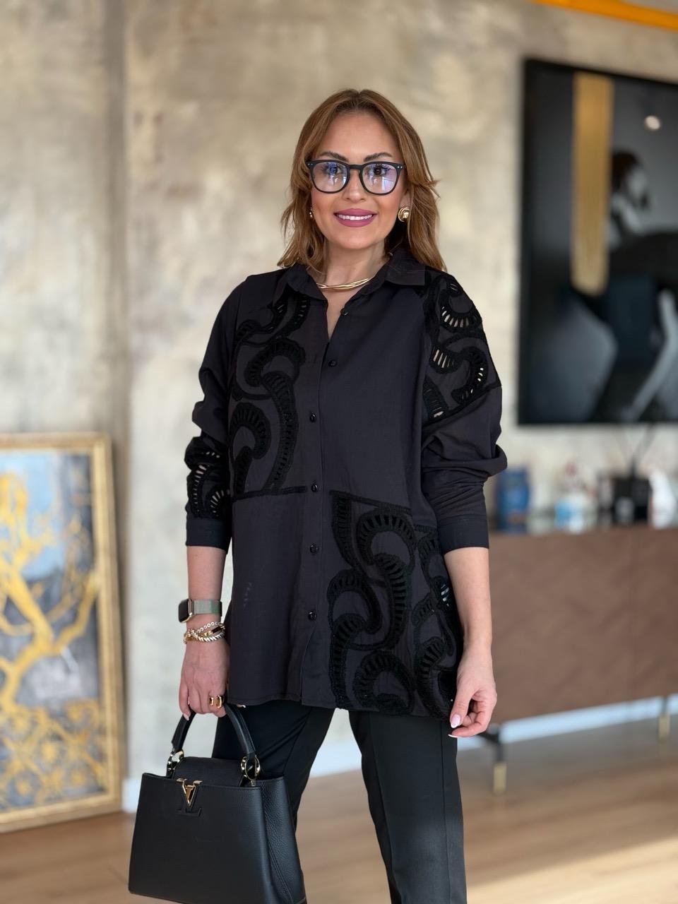 Oversized Black shirt