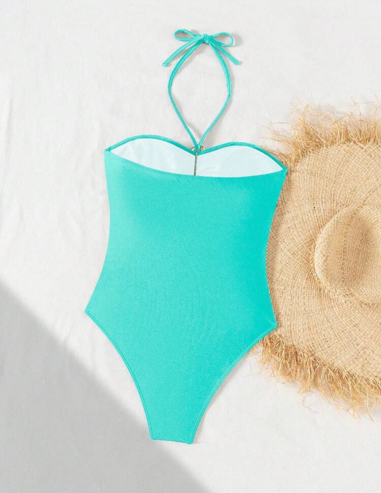 Turquoise One Piece Swimsuit