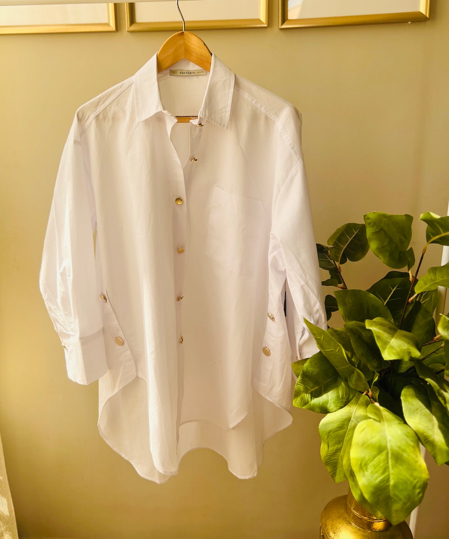 Oversized White Shirt