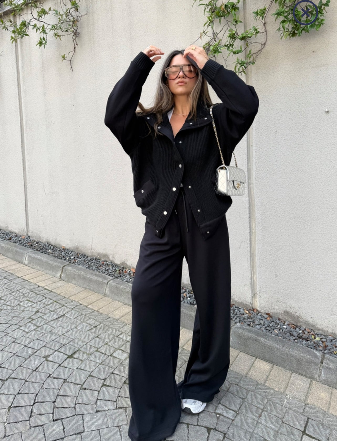 Triko * Cotton Black Tracksuit
