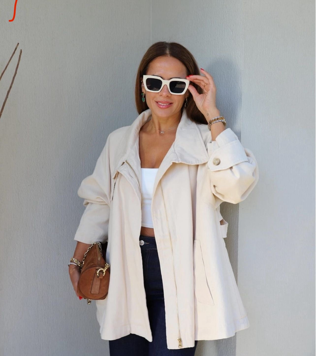 Oversized Beige Trenchcoat Pre-Order (6-8 Days)