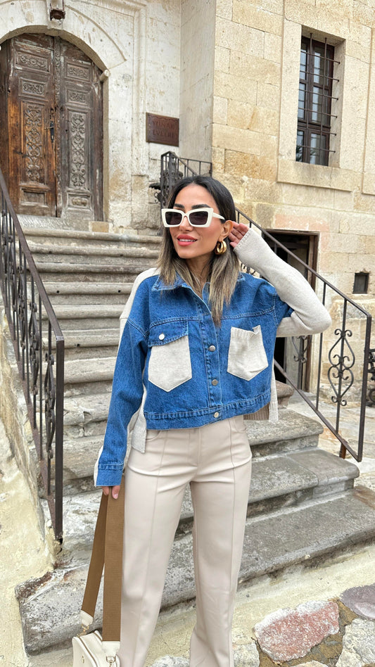 Denim * Triko Jacket