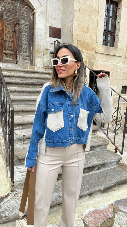 Denim * Triko Jacket