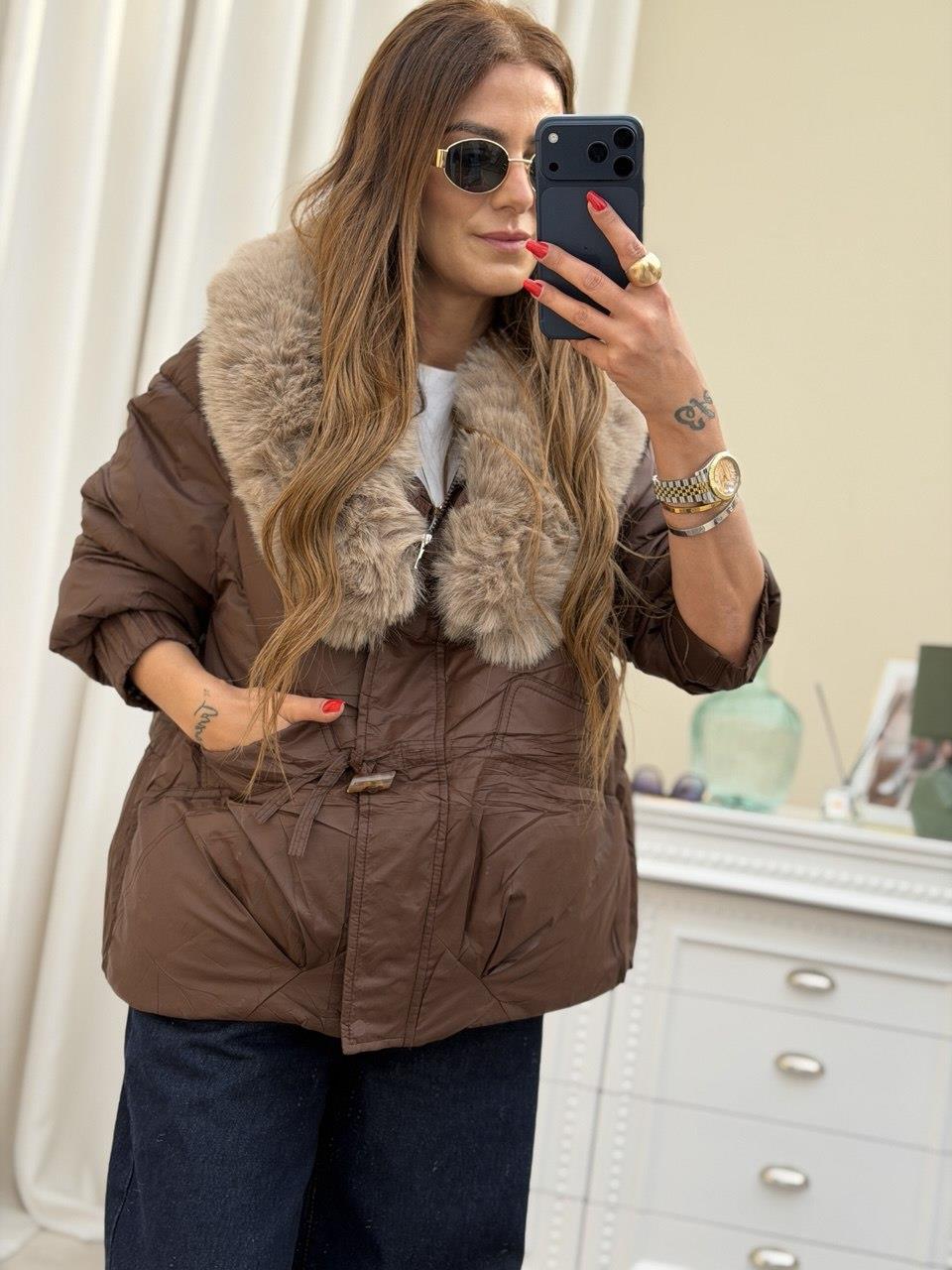 Waterproof Fur neck Jacket