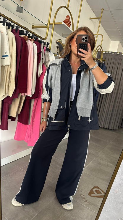 Navy /Gray Tracksuit